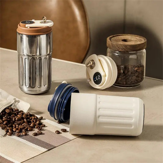 450ml smart thermos bottle with LED temperature display